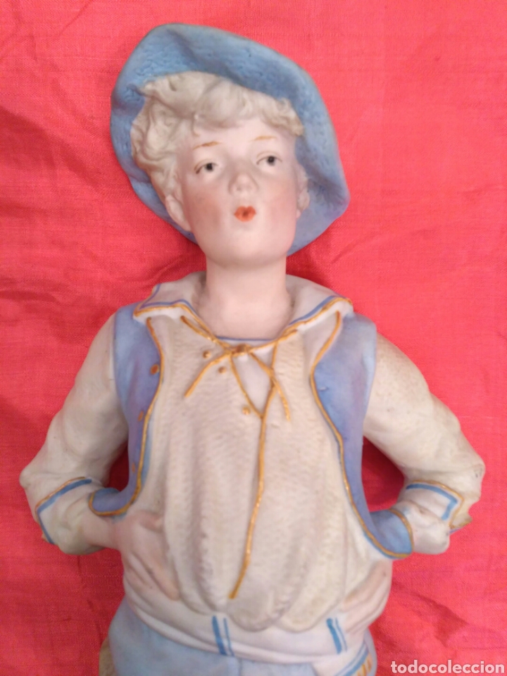 Antig&uuml;edades: Figuras de biscuit del siglo XIX - Foto 5