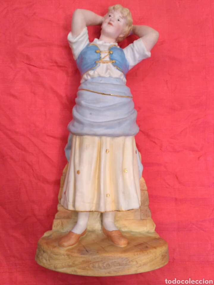 Antig&uuml;edades: Figuras de biscuit del siglo XIX - Foto 8