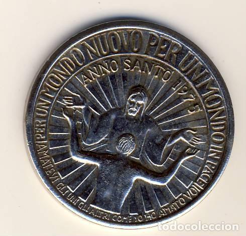 Antiguidades: ANNO SANTO 1975.- PER UN MONDO NUOVO.-PER UN MONDO IN PACE.- AMAOS COMO YO OS HE AMADO.- 35 mm.