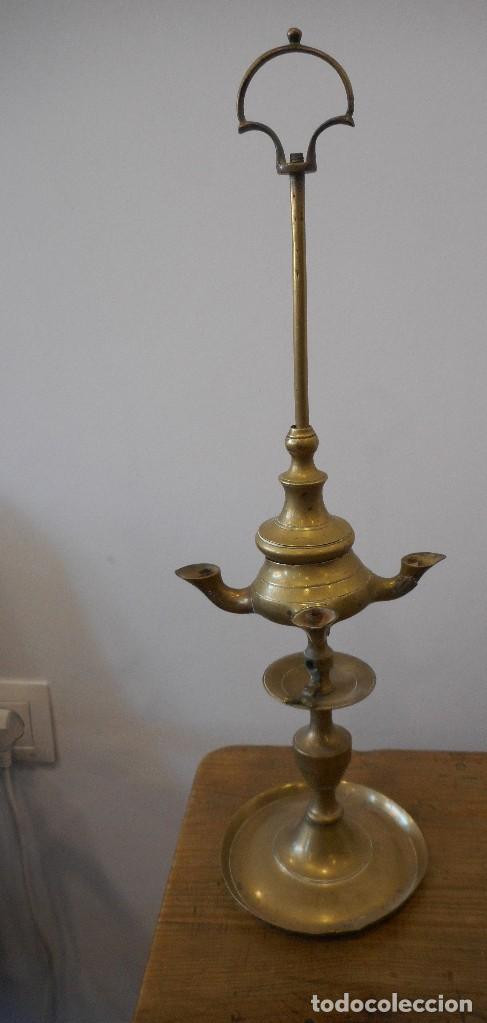 Antig&uuml;edades: Vel&oacute;n de bronce - Foto 1