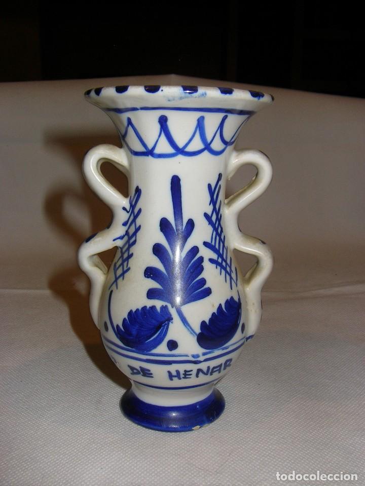 Antig&uuml;edades: Florero Talavera rdo. de Henar - Foto 1
