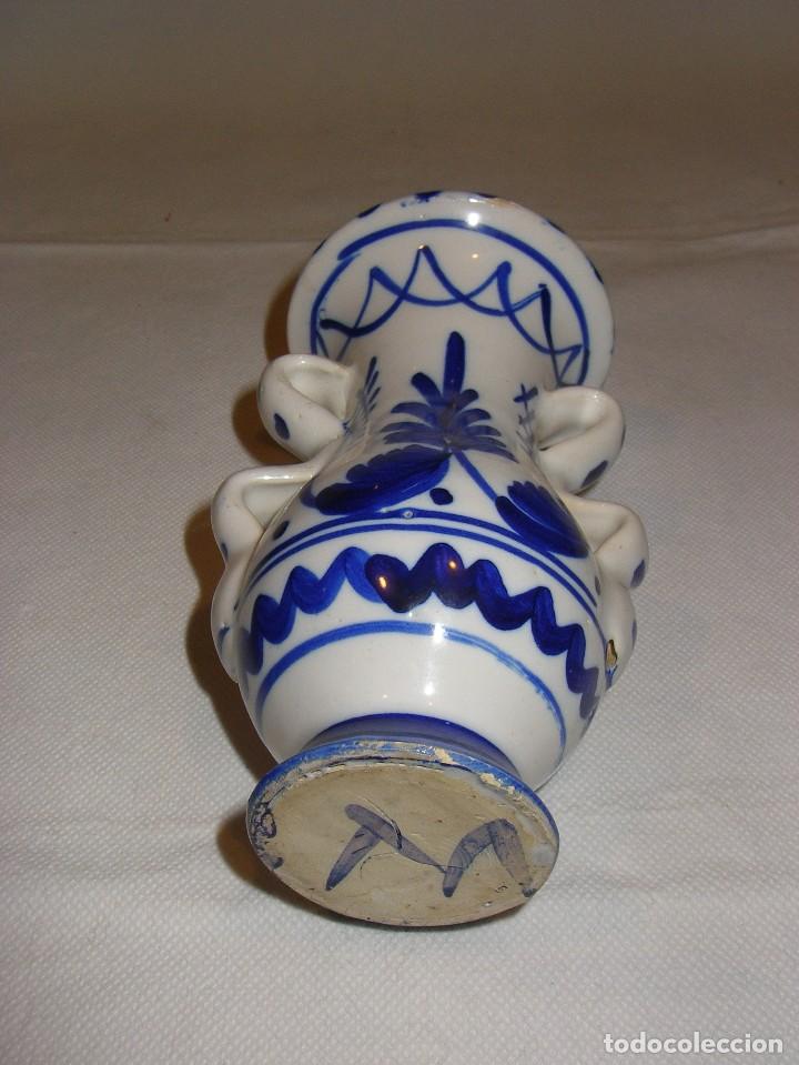 Antig&uuml;edades: Florero Talavera rdo. de Henar - Foto 2