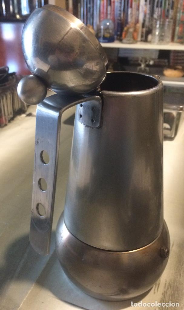 Cafetera italiana antigua. acero inoxidable. ma - Vendido en Venta Directa  - 70121945