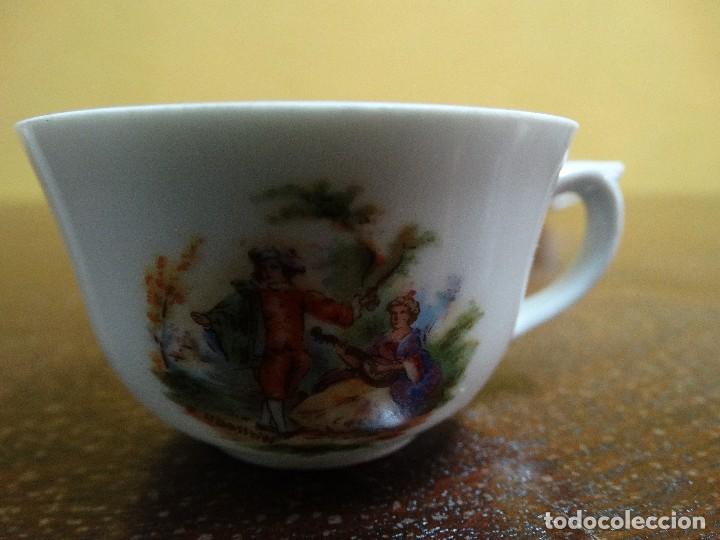 Antig&uuml;edades: CONJUNTO 6 TAZAS CAF&Eacute;. REF. 5961 - Foto 4