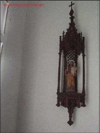 Antig&uuml;edades: capilla madera - Foto 1
