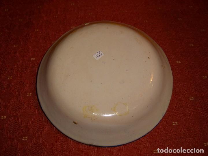 Antig&uuml;edades: fuente ensaladera manises - Foto 2