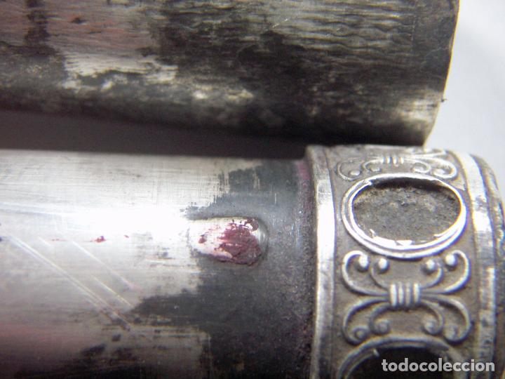 Antig&uuml;edades: Antiguo pintalabios de plata - Foto 3