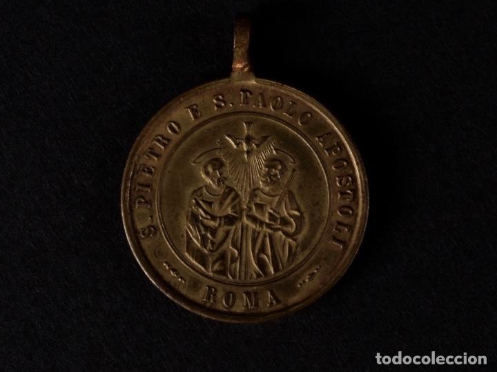Antig&uuml;edades: MEDALLA PAPA LE&Oacute;N XIII - Foto 2