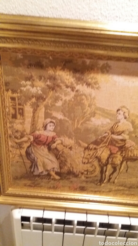 Antig&uuml;edades: TAPIZ CON MARCO - Foto 2
