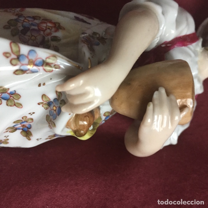Antig&uuml;edades: Figura de Porcelana - Foto 8