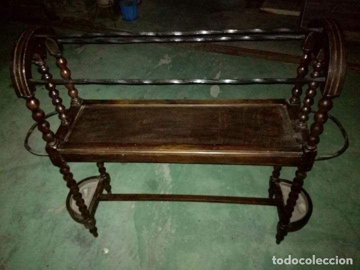 Antig&uuml;edades: GABANERO PERCHERO PARAGUERO - Foto 3