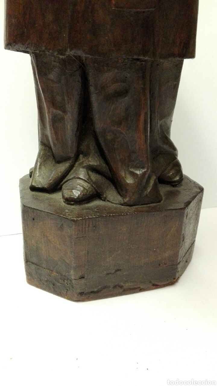 Antig&uuml;edades: Talla de Santo tal cual - Foto 3