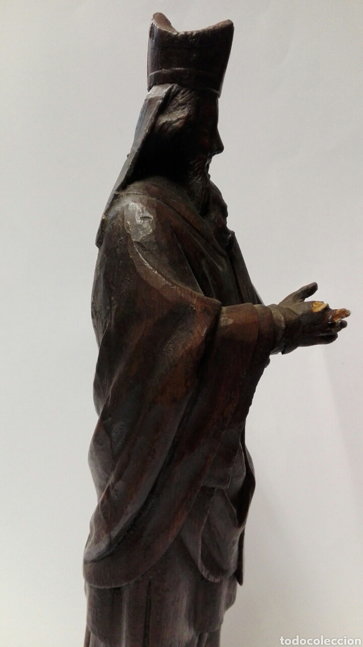 Antig&uuml;edades: Talla de Santo tal cual - Foto 4