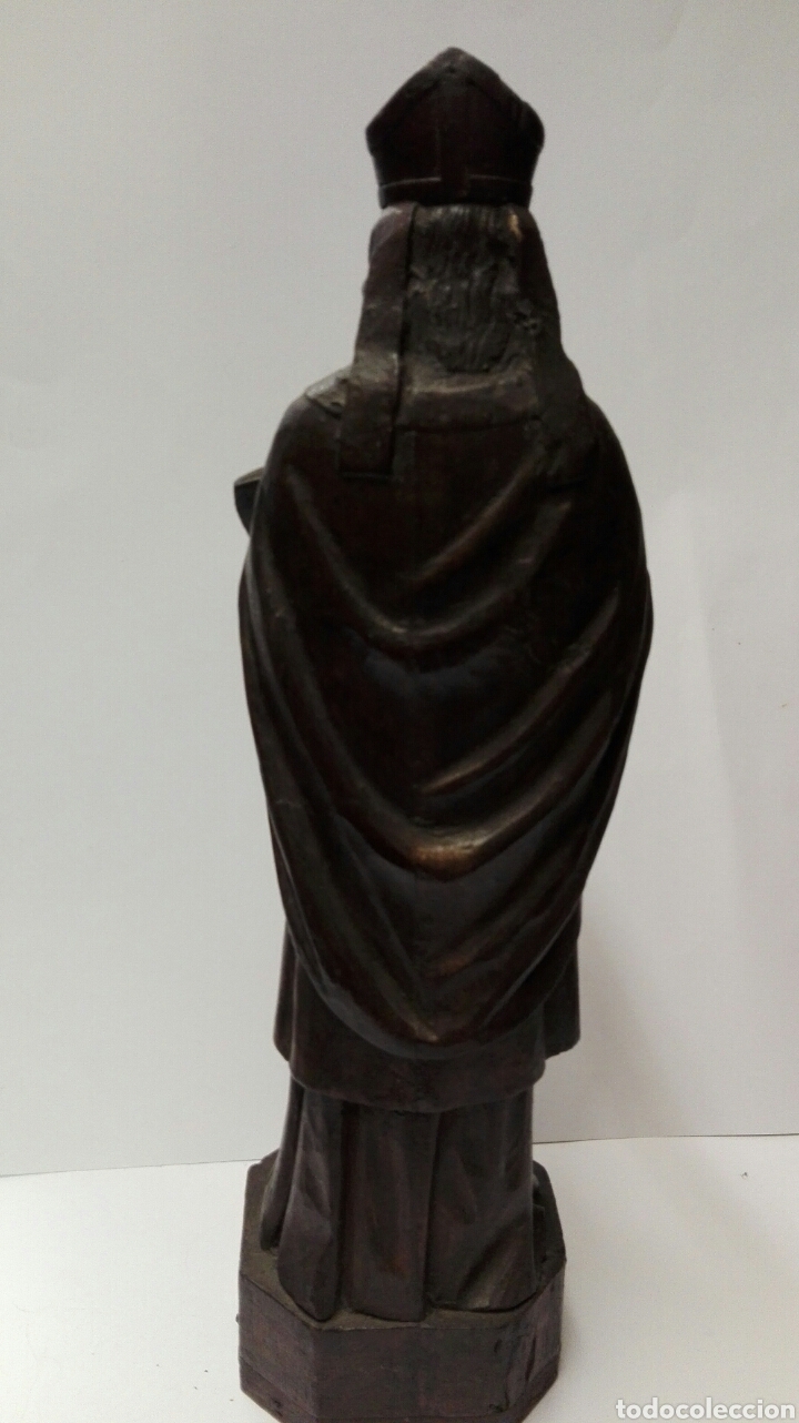 Antig&uuml;edades: Talla de Santo tal cual - Foto 5