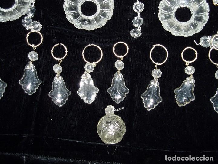 Antig&uuml;edades: Apliques de L&aacute;mpara de Cristal - Foto 5