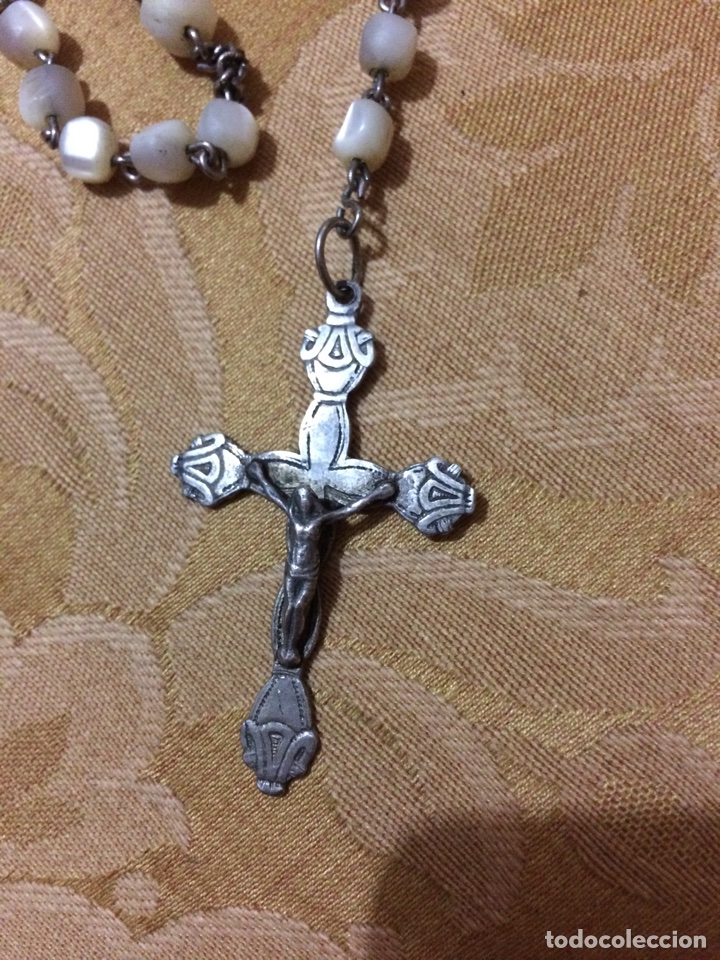 Antig&uuml;edades: Rosario de n&aacute;car y plata - Foto 7