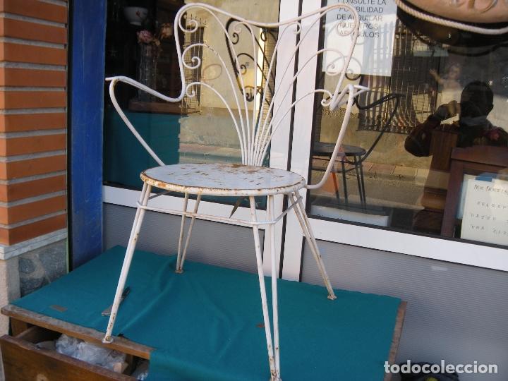 Antig&uuml;edades: SILLA DE HIERRO DE FORJA - Foto 2