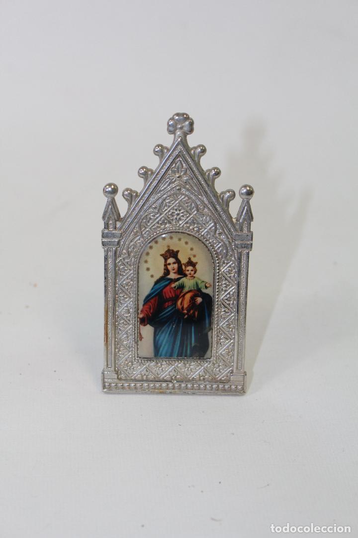 Antig&uuml;edades: portaretrato virgen del carmen - Foto 1