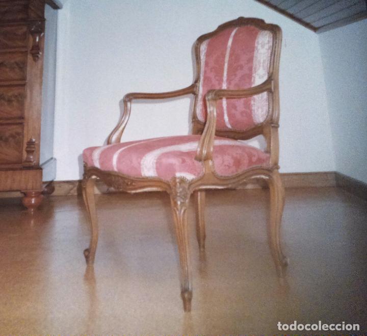 Antig&uuml;edades: Mesa y 2 sillas Herraiz - Foto 5