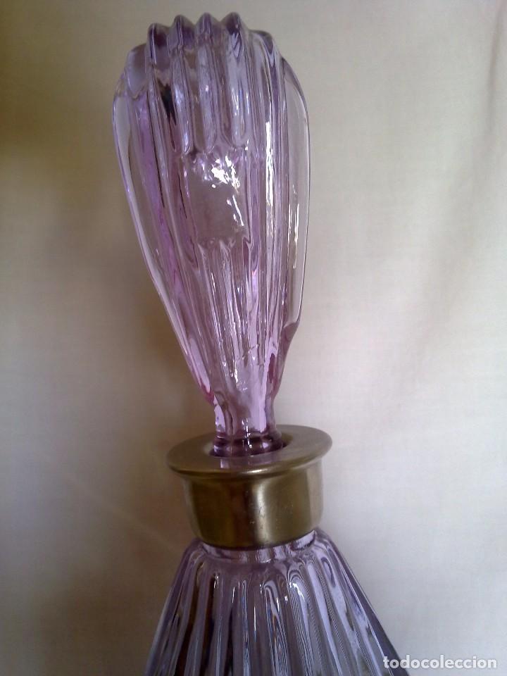Antig&uuml;edades: PERFUMERO ANTIGUO DE CRISTAL SOPLADO - Foto 2
