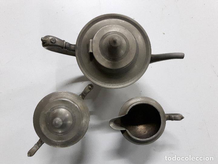 Antig&uuml;edades: Juego de piezas de plata Cuberteria Te Caf&eacute; - Foto 2