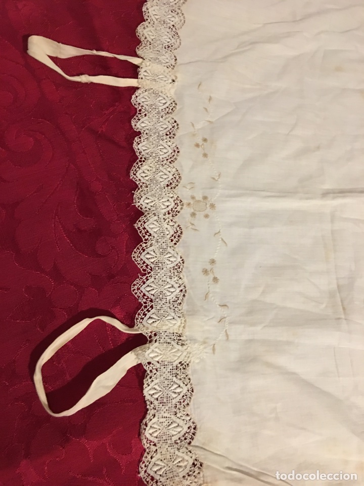 Antig&uuml;edades: Camis&oacute;n en seda y encaje antiguo - Foto 2