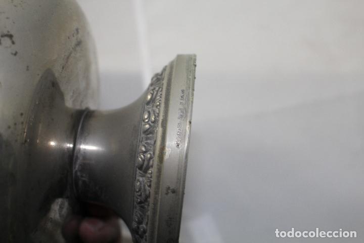 Antig&uuml;edades: centro de rosas plateado - Foto 5