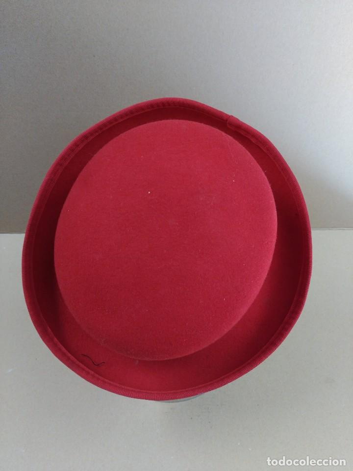 Antig&uuml;edades: Sombrero de fieltro rojo - Foto 5