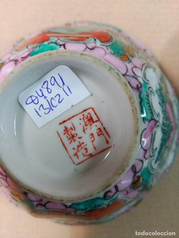 Antig&uuml;edades: Cuenco con cuchara en porcelana china - Foto 8