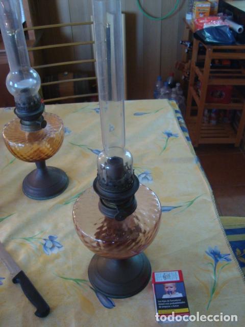 Antig&uuml;edades: pareja de quinques - Foto 3