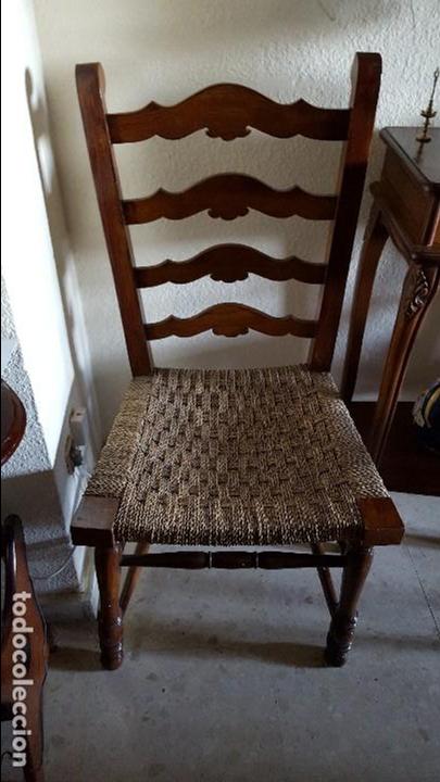 Antig&uuml;edades: Silla de madera. - Foto 1