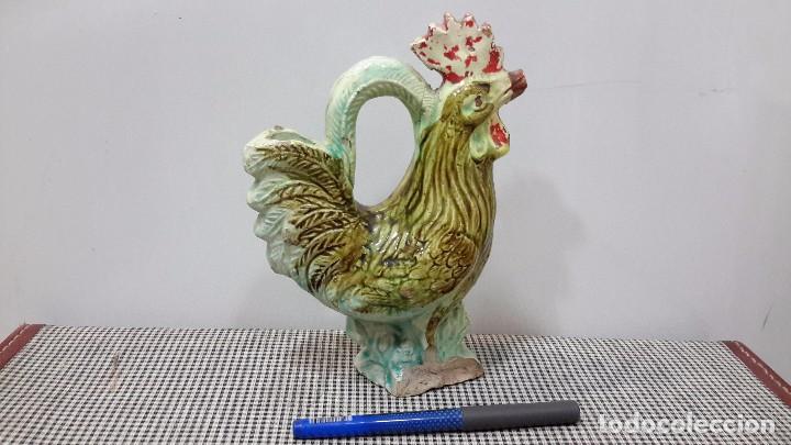 Antig&uuml;edades: BOTIJO.....GALLO. GRAN TAMA&Ntilde;O. - Foto 4