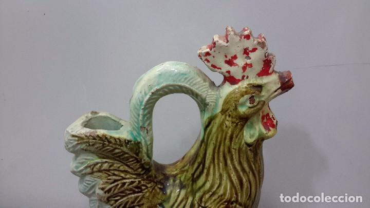 Antig&uuml;edades: BOTIJO.....GALLO. GRAN TAMA&Ntilde;O. - Foto 5