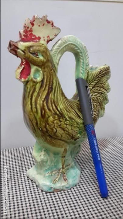 Antig&uuml;edades: BOTIJO.....GALLO. GRAN TAMA&Ntilde;O. - Foto 9