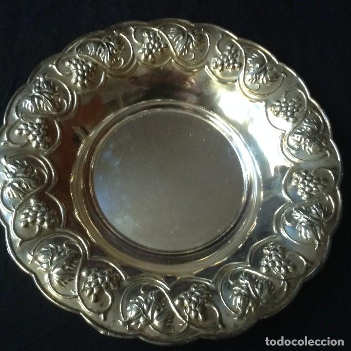 Antig&uuml;edades: BANDEJA DE Alpaca antigua - Foto 2
