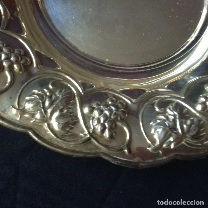 Antig&uuml;edades: BANDEJA DE Alpaca antigua - Foto 3