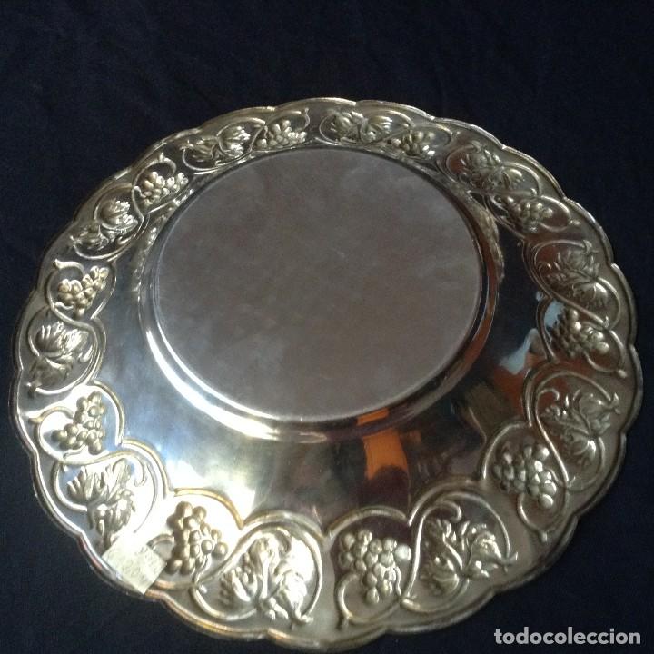 Antig&uuml;edades: BANDEJA DE Alpaca antigua - Foto 4