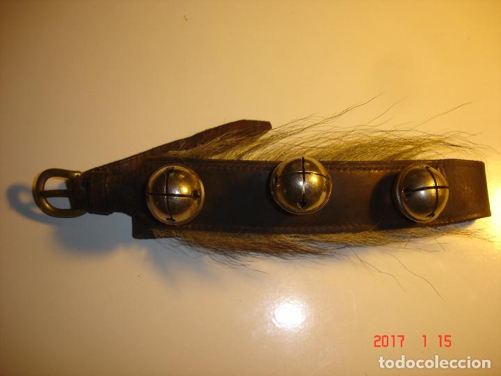 Antig&uuml;edades: GUARNICI&Oacute;N CABALLOS 3 CASCABELES - Foto 1