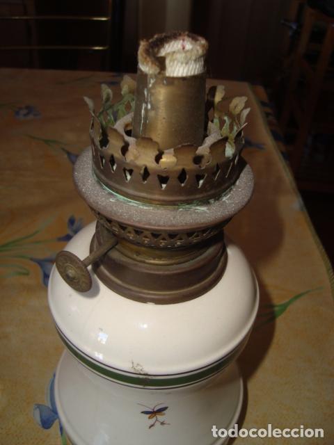 Antig&uuml;edades: Quinque de porcelana - Foto 6