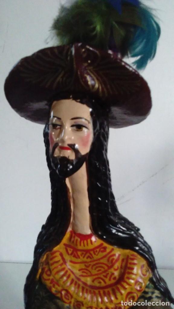 Antig&uuml;edades: Santo cuzque&ntilde;o de cuello largo - Foto 6