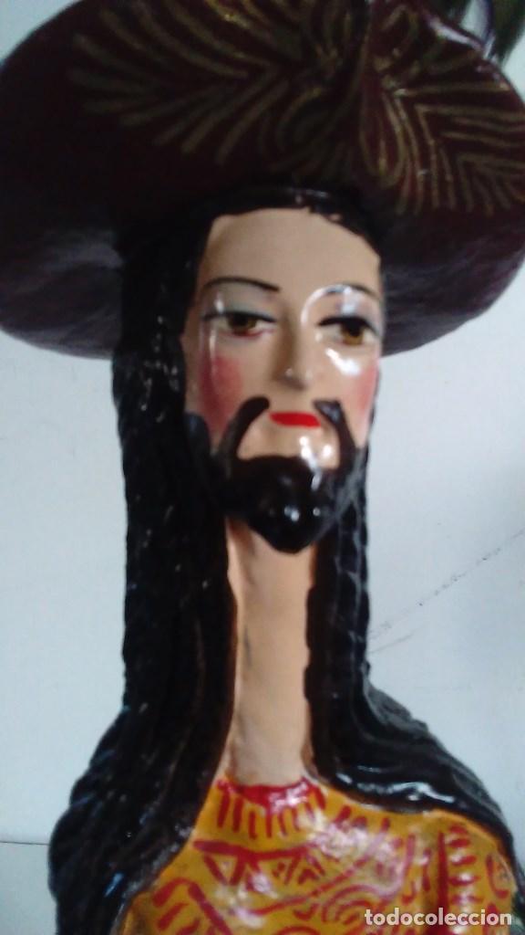 Antig&uuml;edades: Santo cuzque&ntilde;o de cuello largo - Foto 7
