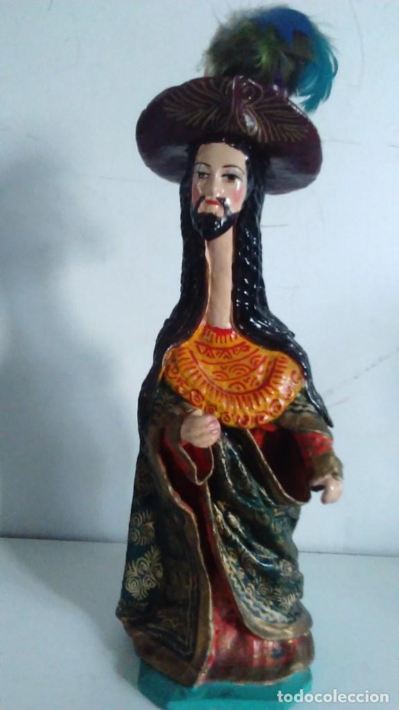 Antig&uuml;edades: Santo cuzque&ntilde;o de cuello largo - Foto 12