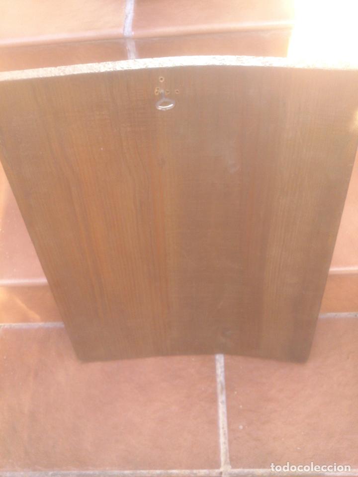 Antig&uuml;edades: BONITO CONJUNTO LAMINA SOBRE TABLA CURVADA - Foto 5