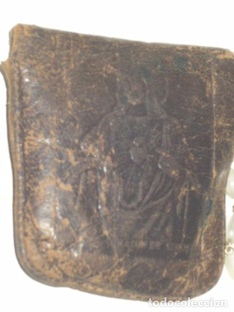 Antig&uuml;edades: ROSARIO DE NACAR CON FUNDA ORIGINAL. - Foto 5