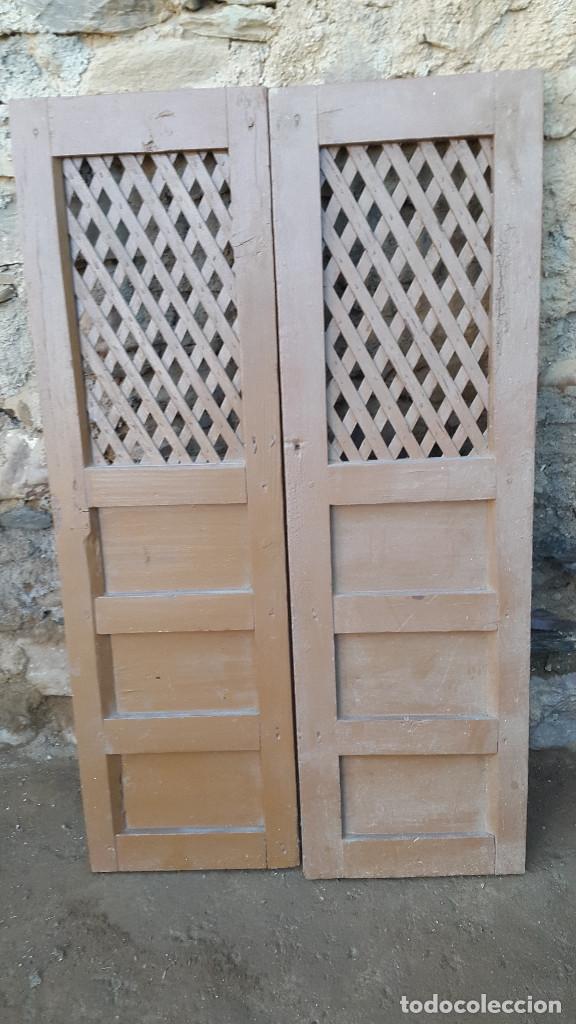 Antig&uuml;edades: PUERTAS DE UNA ALACENA ANTIGUA - Foto 2