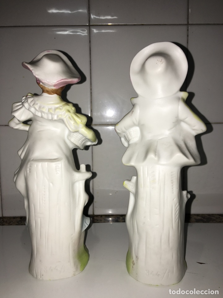 Antig&uuml;edades: Pareja de biscuitt - Foto 2