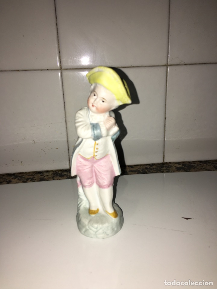 Antig&uuml;edades: Biscuitt franc&eacute;s antiguo palillero - Foto 1
