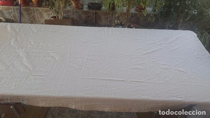 Antig&uuml;edades: viejo mantel, - Foto 1