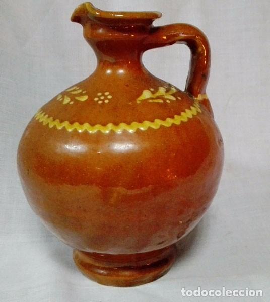 Antig&uuml;edades: ANTIGUA ACEITERA DE BARRO - Foto 2