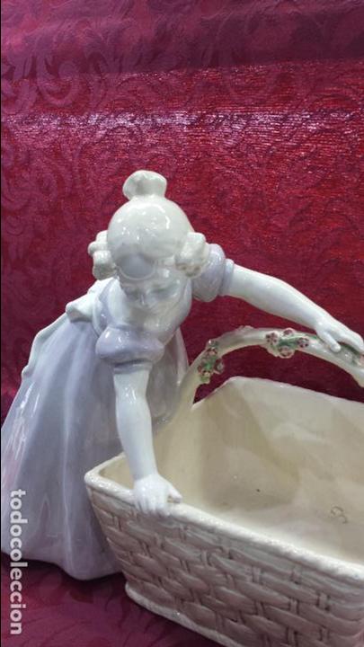 Antig&uuml;edades: NI&Ntilde;A CON CESTO - Foto 5